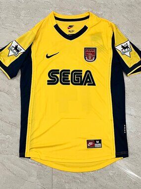 Arsenal 99/00 Away jersey - Henry #14 US SIZE MEDIUM